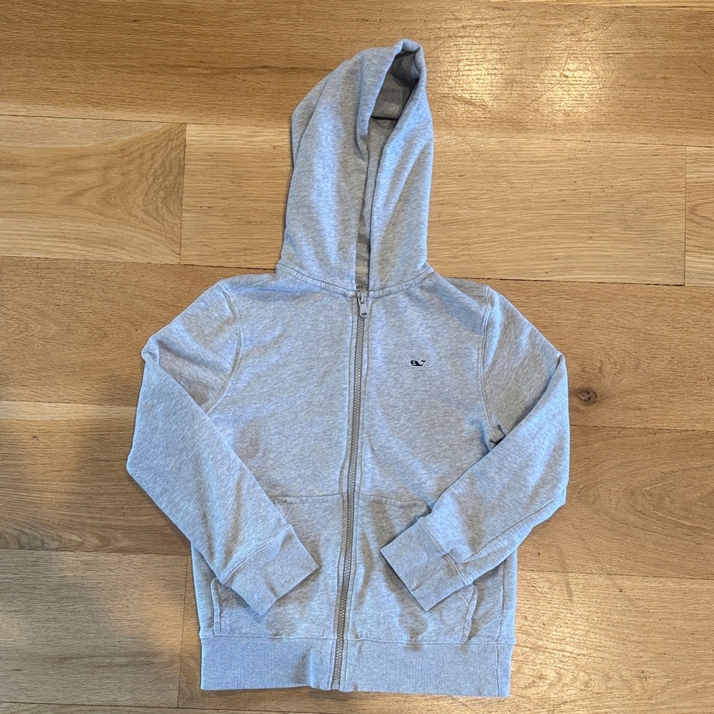 Vineyard Vines Kids Light Gray Hoodie